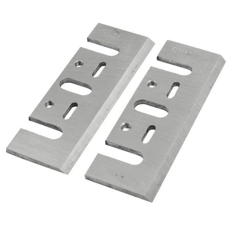 Unique Bargains Unique Bargains 2 Pcs HSS Electric Planer Blades Cutter New for Makita 1900B