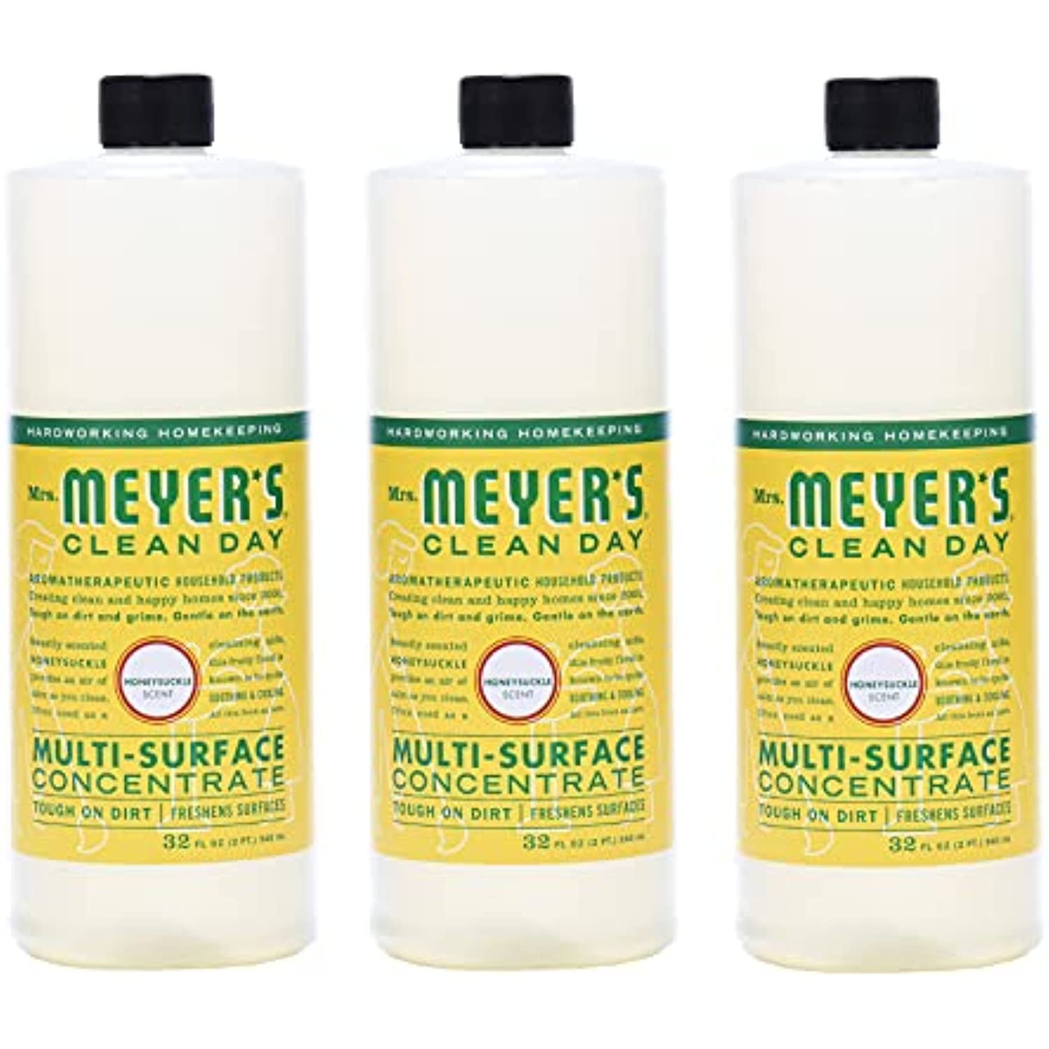 Mrs. Meyers MultiSurface Cleaner 32 Oz, (Pack Of 3)