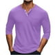 thumbnail image 2 of pstuiky camisa de manga larga para hombre, Camisa transpirable de manga larga y cuello redondo de color sólido para hombre Tops de talla grande para hombre xxl, 2 of 6