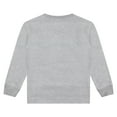 thumbnail image 2 of Minnie Mouse Girls Sweatshirt -Jumbo Print, Chenille Patch & Embroidery Minnie Mouse Pullover- Sizes 4-16 Heather Grey, 2 of 6