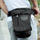 thumbnail image 4 of Bolsa de pierna para acampar, deportes, nailon, ciclismo, senderismo, al aire libre Negro, 4 of 9