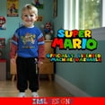 thumbnail image 2 of Nintendo Super Mario Brothers Mario, Luigi, Bowser Boys 2-Piece Set - Long Sleeve Graphic Print T-Shirt & Joggers - 2-Pack Bundle for Kids and Toddlers (Sizes 4-16), 2 of 10