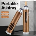 thumbnail image 1 of Dream Lifestyle Portable Ashtray Removable Design Ash Organizer Lightweight Anti Soot-flying Cigarette Cover Mini Car Ashtray for Car, 1 of 8
