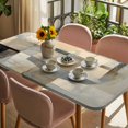 Abstract Art Fitted Rectangle Tablecloth 32