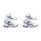 thumbnail image 1 of Minnieouse Hombre Zapatillas De Baloncesto Zapatillas De Deporte Acolchadas Transpirables Entrenamiento Atlético Ligero Al Aire Libre Correr Blanco azul treinta y siete 2piezas, 1 of 4
