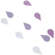 thumbnail image 3 of KAKOWELY 4 tiras de pancartas decorativas con forma de gota de lluvia para bodas, baby showers, fiestas, decoración de pancartas, 3 of 5