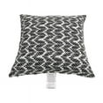 thumbnail image 3 of 16" x 16" Indoor/Outdoor Throw Pillow, Set of 2 Black Leaf, 3 of 5
