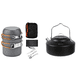 thumbnail image 1 of Kit Utensilios para Acampar Al Aire Libre Senderismo () Naranja, 1 of 8