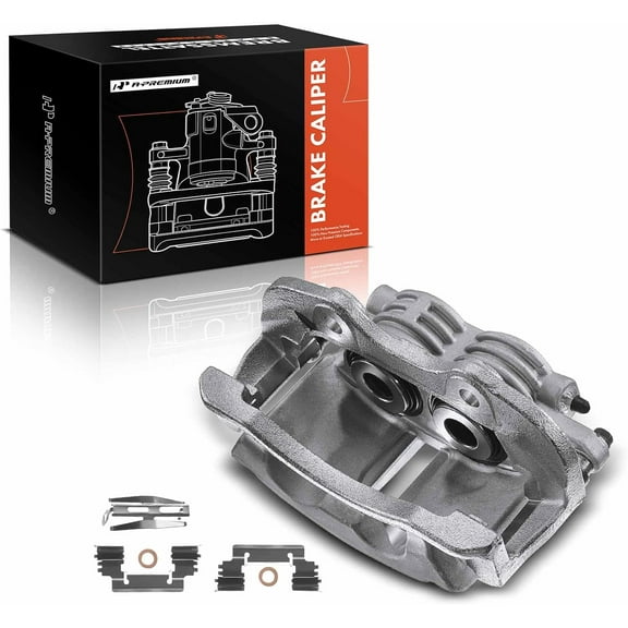 A-Premium Disc Brake Caliper Assembly with Bracket Compatible with Chevrolet Silverado 1500 Suburban Tahoe Avalanche GMC Sierra 1500 Yukon Cadillac Escalade 2000-2007 Rear Right Passenger Side