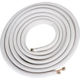thumbnail image 6 of ALL-CARB 25FT Air Conditioning Copper Tubing Hose Extension 1/4" and 3/8" Twin Copper Hoses Insulated Copper Hoses Fit for Mini Split Air Conditioner, 6 of 6