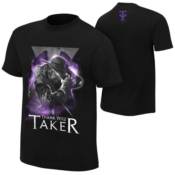 Wwe Official Wwe Authentic Undertaker Thank You Taker Photo T Shirt Black Purple Small Walmart Com Walmart Com Wwe Official Wwe Authentic Undertaker Thank You Taker Photo T Shirt Black Purple Small Walmart Com Walmart Com