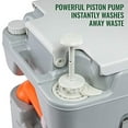 thumbnail image 6 of Hike Crew 20 Gallon Portable Camping Toilet with 1 Flush Tank, 6 of 9