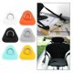 thumbnail image 4 of 6pcs D-ring Patch For Inflatable Boat Kayak Dinghy Sup, D-ring Pvc Patch Stand-up Paddleboard Canoe Rafting Black, 4 of 5