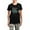 With Gray Camo Pant, variant on - Sister Of Bride Women's Light Pajamas - Women's Short Sleeve Print T-Shirt and Pants Dark Cotton Pajama Set