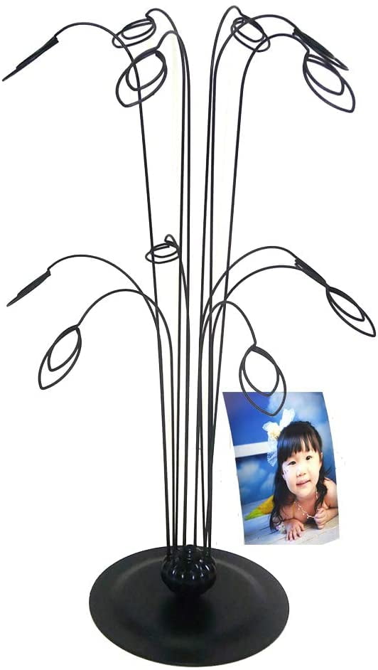 HOHIYA Photo Tree Holder Card Picture Money Family Stand Christmas