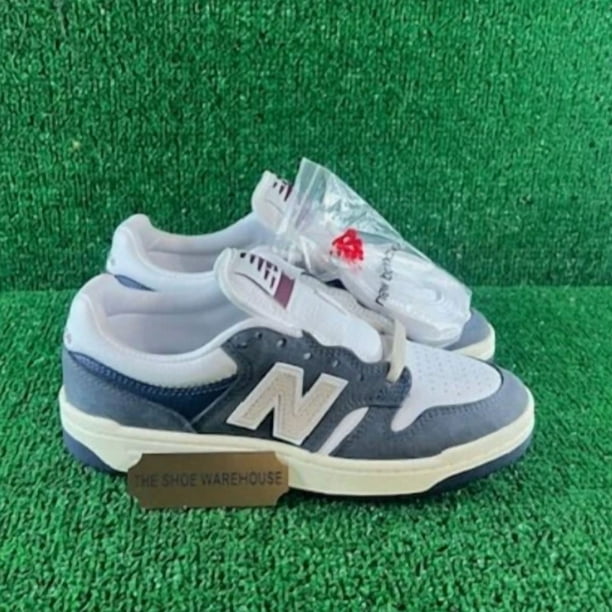 New Balance NB Numeric 480 Navy White Sneakers NM480DNV Men Size 4 / WMNS 5.5
