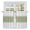 Green, variant on Grey Eucalyptus Leaves Tier Curtains, Weeping Spring Botanical Summer Light Filtering Kitchen Curtains, 2Pcs Rod Pocket Half Window Treatments Panels for Sink Cafe Cabinet Camper 27.5x24 Inches