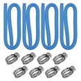 thumbnail image 1 of JUNWELL 4 Pack Swimming Pool Filter Hose Replacement Kit 1.25 Inch Diameter 39 Inch Length Replacement Hose for Above Ground Pools with 8 Pcs Metal Clamps  Above Ground Pool Filter Pump, 1 of 7