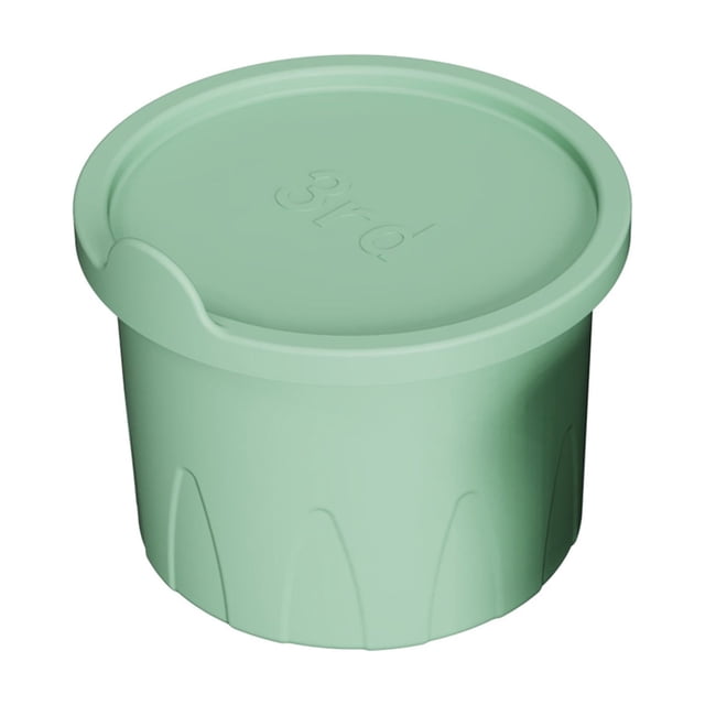 Toystoory Molde de silicona para cubitos de hielo con tapa sellada, bandeja de hielo eficiente a prueba de fugas con tapa, cubitos de hielo Verde 3er