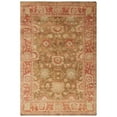 thumbnail image 5 of Safavieh  Couture Hand-knotted Oushak Mersiha Traditional Oriental Wool Rug with Fringe Light Grey/Beige 6' x 9' Fringe, Handmade 6' x 9' Indoor, 5 of 5