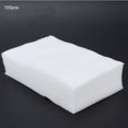 thumbnail image 3 of 100 Uds. Almohadillas de algodón para maquillaje, removedor cosmético desechable, toallita de limpieza facial suave, 3 of 8