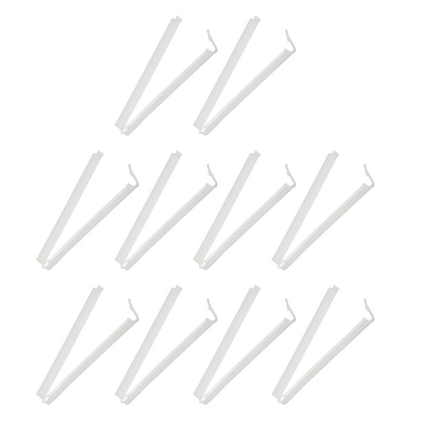 Clips de sellado Uxcell, clip de bolsa de plástico sellador para almacenamiento de alimentos, bolsa de bocadillos, color blanco