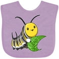 thumbnail image 3 of Inktastic Monarch Butterfly Caterpillar- Cute Baby Insect Boys or Girls Baby Bib, 3 of 4