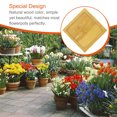 thumbnail image 4 of Advancent Soporte para maceta, maceta con fondo de madera, platillo, decoración del hogar, bandejas de adornos, placa de jardinera para ventana de Jardín y Patio Tipo7 Advancent HA061367-07B, 4 of 6