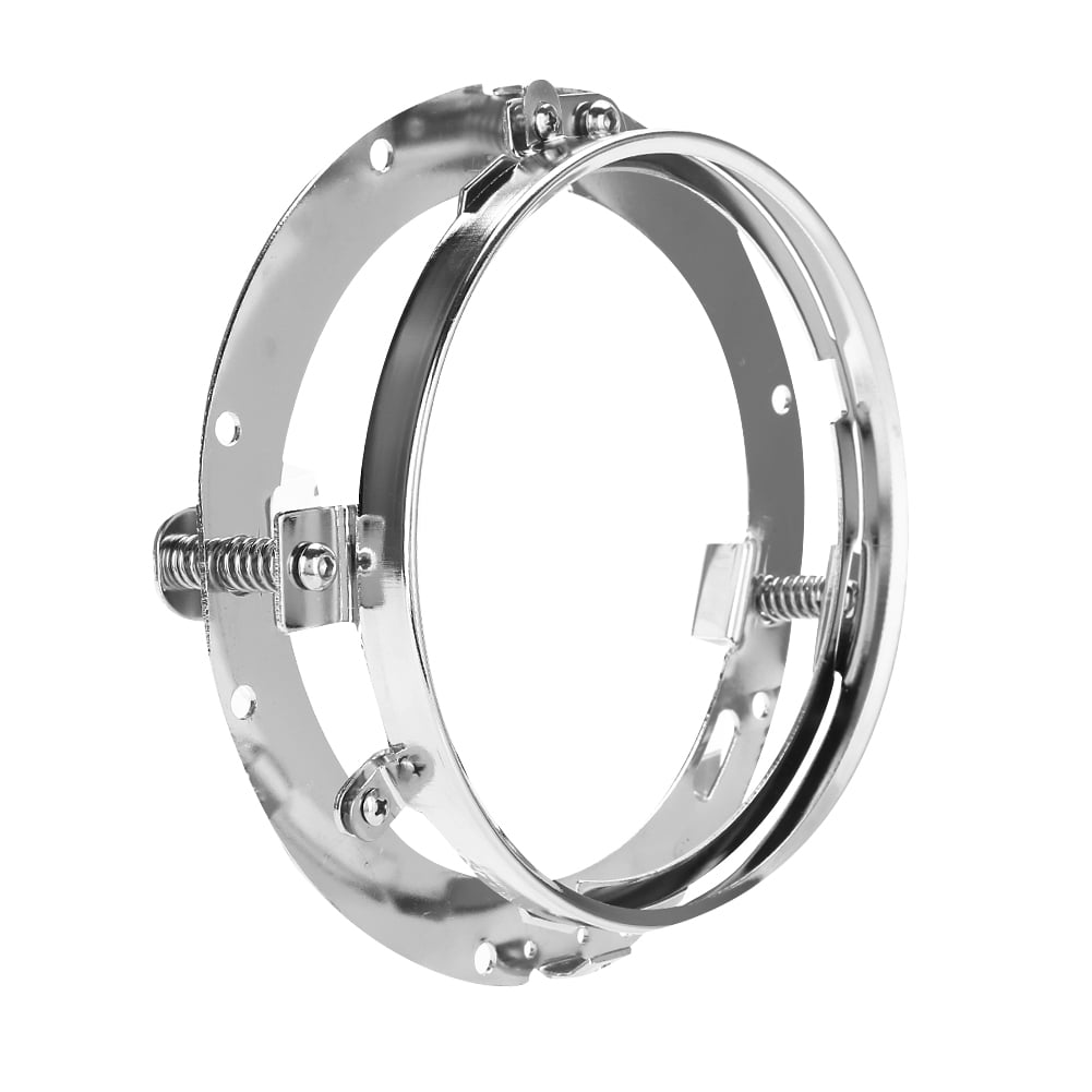 LYUMO 7 inch Car Headlight Round Ring Mounting Bracket for Jeep