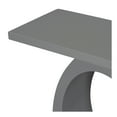 thumbnail image 5 of Modern Egg-Shaped Side Table with Reinforced Base, Grey, 5 of 7