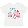 thumbnail image 3 of Inktastic Cute Axolotl Birthday with Cupcake Boys or Girls Toddler T-Shirt, 3 of 5