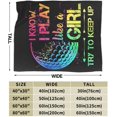 thumbnail image 3 of Golf Blanket for Boys Girls, Cool Golf Sports Themed Design Printed Throw Blankets for Kids Lap, Chair Sofa, Warm Soft Cozy Blanket, 40"x 50", 3 of 6