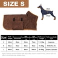 thumbnail image 2 of Albornoz de secado rápido para perros, toalla absorbente de microfibra para perros, higroscópico de secado rápido para mascotas, cuello y cintura ajustables, 2 of 5