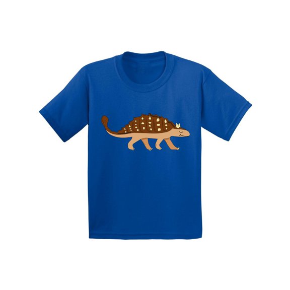 Awkward Styles Dinosaur Tshirt for Kids Ankylosaurus Dinosaur Infant Shirt Dinosaur Themed Birthday Party Cute Animal Shirts for Girls Boys Dinosaur T Shirt Dinosaur Gifts for Kids Dinosaur Tshirt