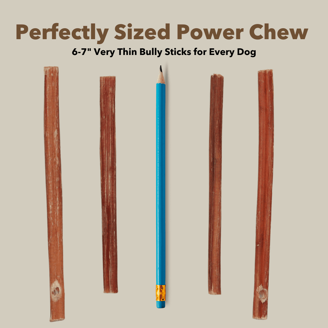 Very thin Bulk Bully Sticks