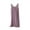 Purple, variant on ShomPort Comfortable Sleeveless Pajama Dresses for Women Summer Loose V-Neck Pleated Midi Nightgowns