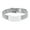 Silver, variant on Keepsakes Ashes Bracelets Durability Stainless Steel Pet Memorials Bracelets