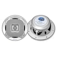 thumbnail image 2 of 4x Lanzar AQ5CXS 5.25" Marine Water Resistant 2 Way 400 Watt Silver Speakers, Enrock 16 Gauge 50Ft Marine Boat Yacht Speaker Wire, 2 of 3