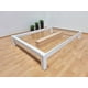 thumbnail image 2 of Base Para Cama Matrimonial Muebles GM Tradicional Desarmable Madera de Pino Con Laca Color Blanco, 2 of 5