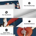 thumbnail image 5 of Japanese Style Outdoor Rug 5x8 Ft, Non Slip Washable Area Rug, Modern Cranes Cherry Flower Wave Navy Blue Patio Rugs Carpet Runner, Large Floor Mat for Indoor/Outdoor Deck Porch Camping, 5 of 8
