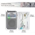 thumbnail image 2 of Mini Radio Battery Operated, Am Fm Vhf Radio Wittelwelle Radio With Excellent Reception, With Signal Display, Small Radio Operated With Aaa Battery Fo, 2 of 3