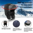 thumbnail image 3 of Anvazise Winter Unisex Warm Thick Soft Outdoor Cycling Windproof Ski Face Cover Hat Cap, 3 of 9