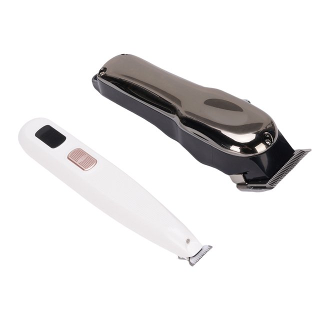 Pet Paws Trimmer, Cordless Dog Clipper Fine Tune 2 in 1 Quiet for Horses Cattle Cats Dogs
