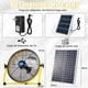 thumbnail image 2 of Meryda Ventilador Abanico Recargable Portátil Con Solar Panel HU-42, 2 of 5