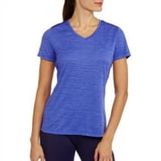 Danskin Ladies V-neck Performance Tee