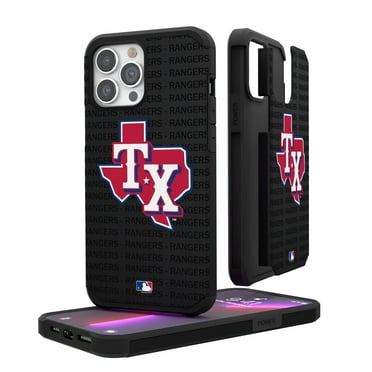 Texas Rangers State Logo iPhone Text Backdrop Rugged Case