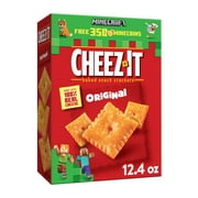 Cheez-It Original Cheese Crackers, Baked Snack Crackers, 12.4 oz