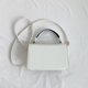 thumbnail image 5 of Bolso bandolera para mujer Bolso de mano ligero de PU informal Bolso de mano para mujer (Blanco), 5 of 9