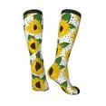 thumbnail image 4 of Balery Sunflowers Fun Novelty Socks Men'S Women'S Crew Socks Funny Crazy Novelty Socks Quirky And Cool Socks, 4 of 9
