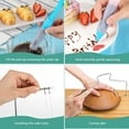 thumbnail image 4 of Mistaha 138-Piece Cake Decorating Kit with Rotating Turntable - Complete Set for Baking, Piping Tips, and Cake Decorating, Suitable for All Skill Levels, 4 of 6